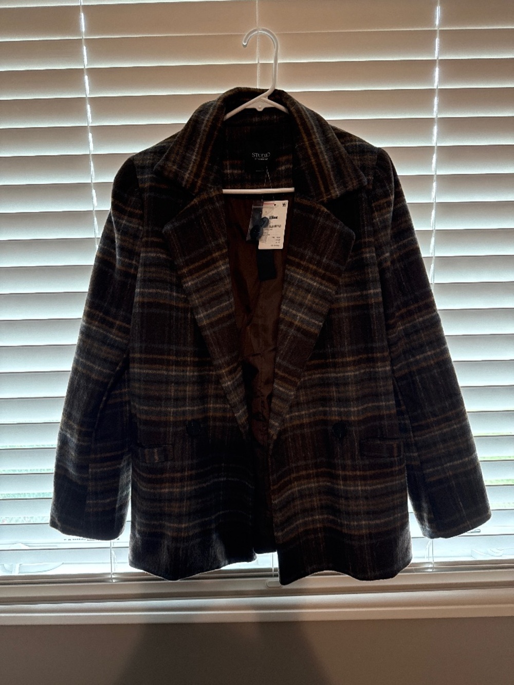 Plaid Blazer